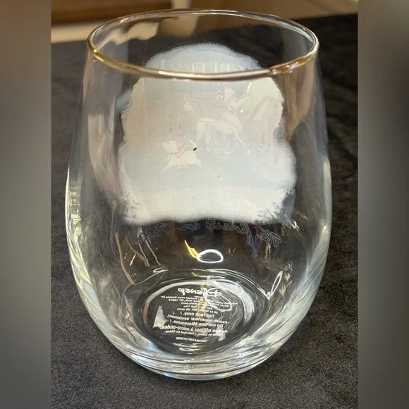 Collectible Stemless Wine Glass From Disney Movie “ The Aristocats” - Picture 3 of 7